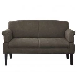 Loftscape Canapé Gramont (2 places) - Microfibre Priya: Anthracite -Meubles de salon Soldes 1000254009 210413 13361000175 DETAILS P000000001000254009