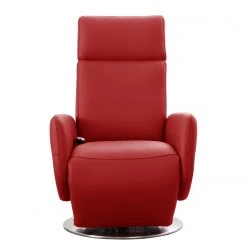 Fredriks Fauteuil relax Bosville - Cuir véritable - Cuir Pua: Rouge - Fonction relaxation - Réglage électrique : 2 moteurs avec batterie -Meubles de salon Soldes 1000254169 210426 12294500106 DETAILS P000000001000254169