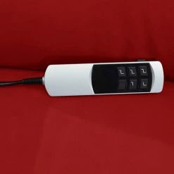 Fredriks Fauteuil relax Bosville - Cuir véritable - Cuir Pua: Rouge - Fonction relaxation - Réglage électrique : 2 moteurs avec batterie -Meubles de salon Soldes 1000254169 210426 12294500108 DETAILS P000000001000254169