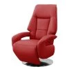 Fredriks Fauteuil relax Givors - Cuir Pua: Rouge - Fonction relaxation - Avec aide au redressement -Meubles de salon Soldes 1000254179 210426 12301400256 IMAGE P000000001000254179