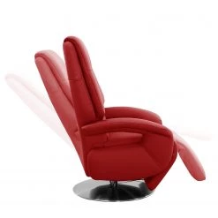 Fredriks Fauteuil relax Givors - Cuir Pua: Rouge - Fonction relaxation - Avec aide au redressement -Meubles de salon Soldes 1000254179 210426 12301500259 DETAILS P000000001000254179