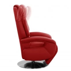 Fredriks Fauteuil relax Givors - Cuir Pua: Rouge - Fonction relaxation - Avec aide au redressement -Meubles de salon Soldes 1000254179 210426 12301500260 DETAILS P000000001000254179
