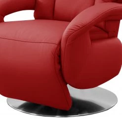 Fredriks Fauteuil relax Givors - Cuir Pua: Rouge - Fonction relaxation - Avec aide au redressement -Meubles de salon Soldes 1000254179 210426 12301700265 DETAILS P000000001000254179