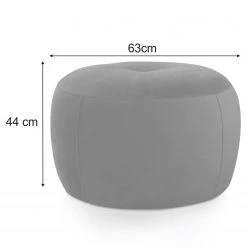 Fredriks Repose-pieds capitonné Monteux - Velours Ravi: Gris foncé - 63 x 63 cm 15 Fredriks Repose-pieds capitonné Monteux - Velours Ravi: Gris foncé - 63 x 63 cm -Meubles de salon Soldes 1000254201 210426 12310800529 SKETCH DETAILS P000000001000254201 sketch