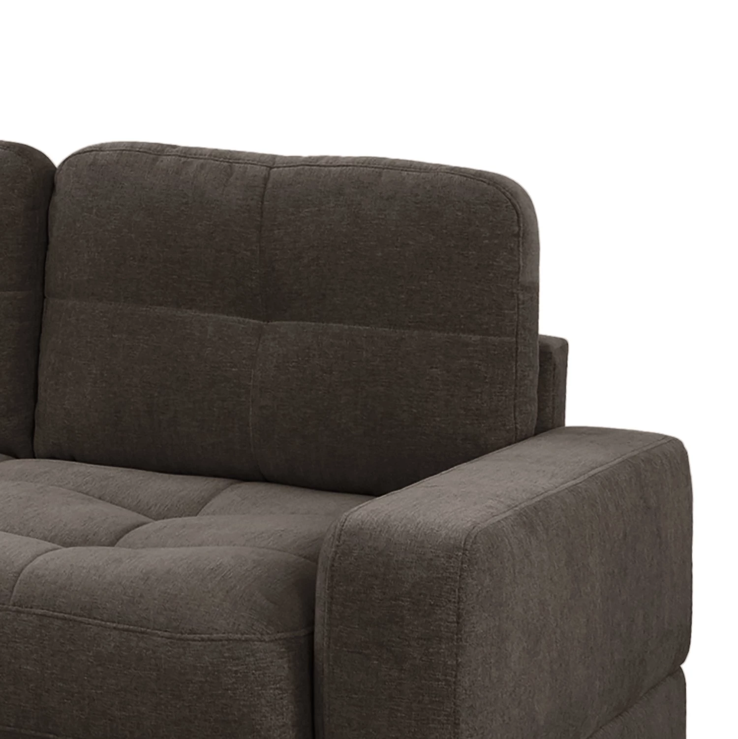 Fredriks Grand canapé Montfort - Chenille - Tissu Chenille Alix: Espresso 8 Fredriks Grand canapé Montfort - Chenille - Tissu Chenille Alix: Espresso – Image 6