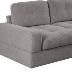 Fredriks Canapé d’angle Montfort - Chenille - Tissu Chenille Alix: Gris - Largeur : 263 cm - Méridienne courte à droite (vue de face) 17 Fredriks Canapé d’angle Montfort - Chenille - Tissu Chenille Alix: Gris - Largeur : 263 cm - Méridienne courte à droite (vue de face) -Meubles de salon Soldes 1000254273 210426 12331801273 DETAILS P000000001000254273