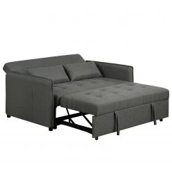 Loftscape Canapé convertible Millery - Tissu - Gris foncé 25 Loftscape Canapé convertible Millery - Tissu - Gris foncé -Meubles de salon Soldes 1000254297 210929 14123700201 DETAILS P000000001000254297