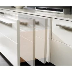 GWINNER Ensemble meubles TV Bellano I (2 élém.) - Placage en bois véritable - Mat blanc / Chêne de poutre - Alignement à gauche - Sans éclairage 17 GWINNER Ensemble meubles TV Bellano I (2 élém.) - Placage en bois véritable - Mat blanc / Chêne de poutre - Alignement à gauche - Sans éclairage -Meubles de salon Soldes 1000254958 210723 15201500208 DETAILS P000000001000254958