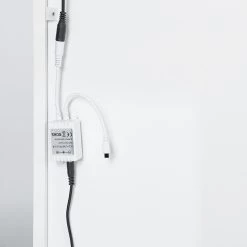 Fredriks Commode Namona II - Éclairage inclus - Imitation chêne / Blanc -Meubles de salon Soldes 1000255075 220803 070 DETAILS P000000001000255075