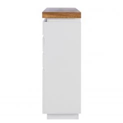 Fredriks Buffet Namona I - Éclairage inclus - Imitation chêne / Blanc -Meubles de salon Soldes 1000255076 220729 045 DETAILS P000000001000255076