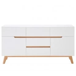 Mørteens Enfilade Tenabo II - Partiellement en chêne massif - Chêne / Blanc -Meubles de salon Soldes 1000255147 211012 16215400053 DETAILS P000000001000255147