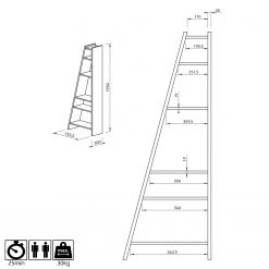 Temahome Étagère murale Malcom VI - Coloris - Noir 15 Temahome Étagère murale Malcom VI - Coloris - Noir -Meubles de salon Soldes 1000255221 210324 15033200056 SKETCH DETAILS P000000001000255221 sketch
