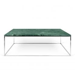 Temahome Table basse Gleam I - Marbre / Métal - Vert / Chrome - Largeur : 120 cm 18 Temahome Table basse Gleam I - Marbre / Métal - Vert / Chrome - Largeur : 120 cm -Meubles de salon Soldes 1000255263 210324 15033700364 DETAILS P000000001000255263