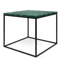 Temahome Table basse Gleam II - Marbre / Métal - Vert / Noir