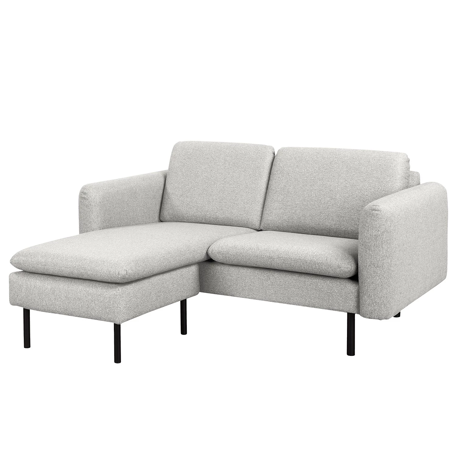 Norrwood Canapé d’angle La Motte - Tissu - Tissu Sogol: Gris clair - Largeur : 160 cm 3 Norrwood Canapé d’angle La Motte - Tissu - Tissu Sogol: Gris clair - Largeur : 160 cm