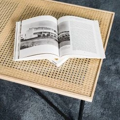 Loftscape Table basse Boissay - Cannage / Métal - Pin / Noir 14 Loftscape Table basse Boissay - Cannage / Métal - Pin / Noir -Meubles de salon Soldes 1000255957 211019 140607000043 DETAILS P000000001000255957