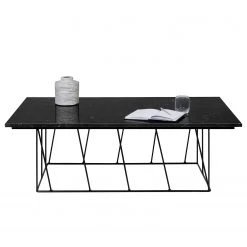 Temahome Table basse Helix - Marbre / Métal - Noir -Meubles de salon Soldes 1000256001 210331 14500100235 DETAILS P000000001000256001
