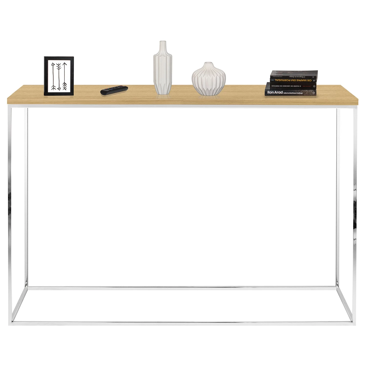 Temahome Console Gleam - Chêne / Chrome 6 Temahome Console Gleam - Chêne / Chrome – Image 4