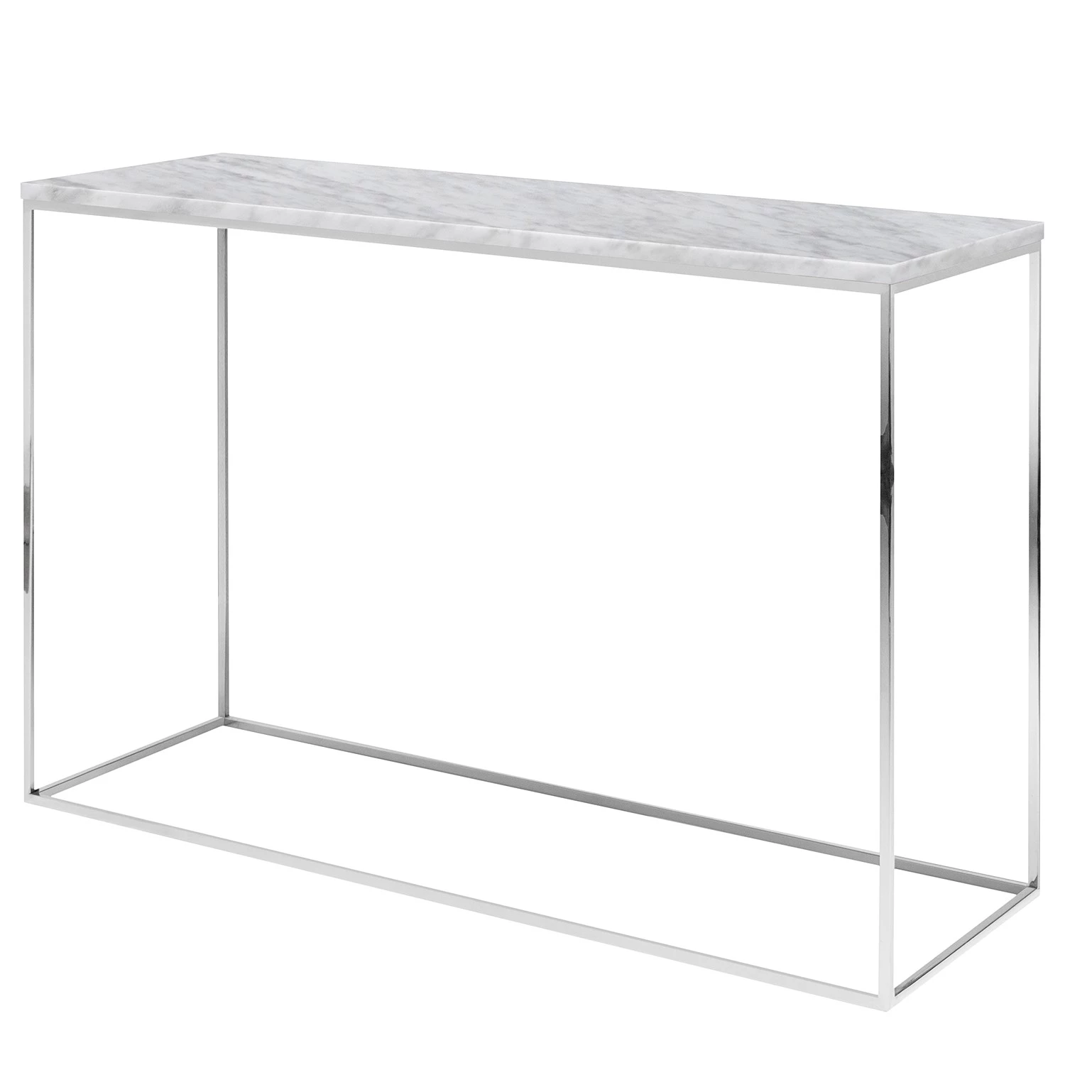Temahome Console Gleam - Blanc / Chrome 3 Temahome Console Gleam - Blanc / Chrome