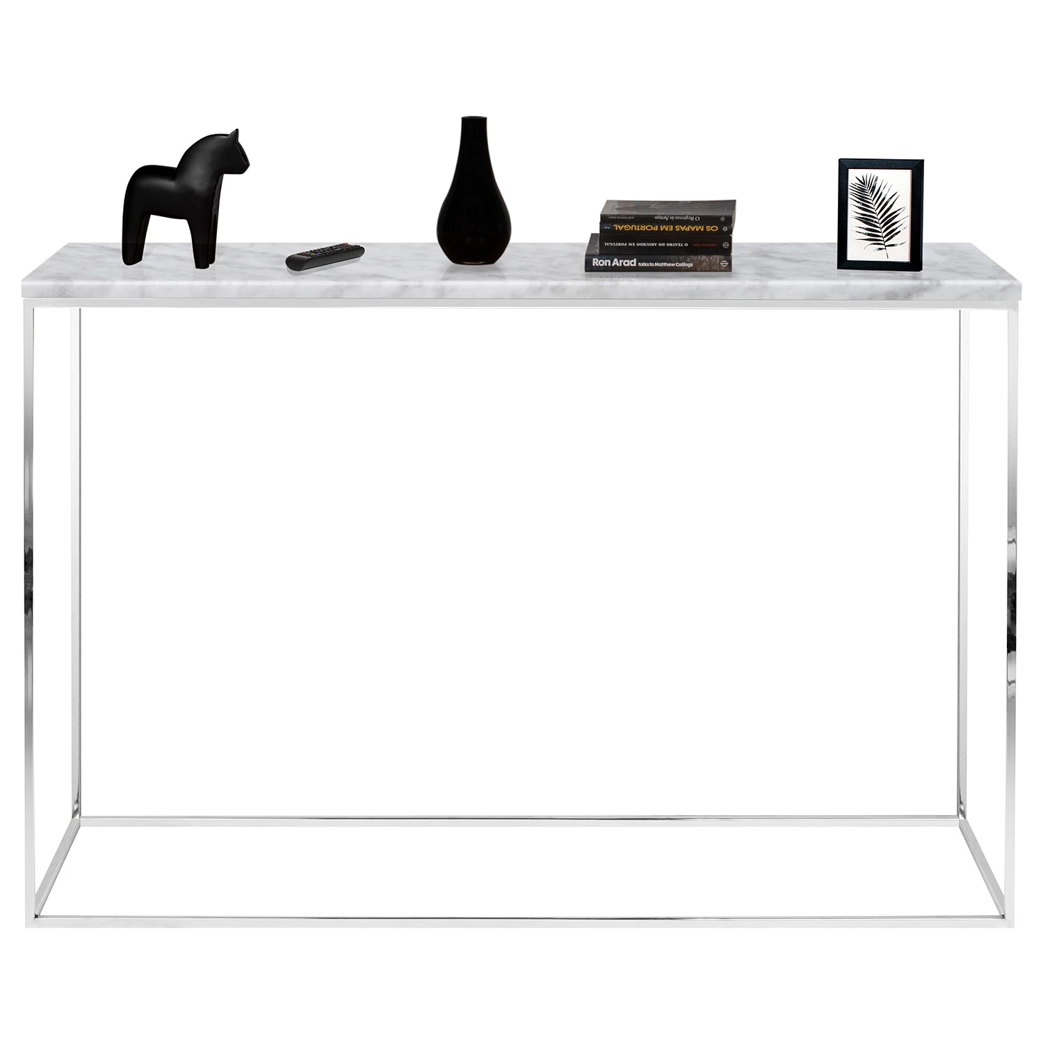 Temahome Console Gleam - Blanc / Chrome 7 Temahome Console Gleam - Blanc / Chrome – Image 5
