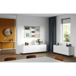 Temahome Console Gleam - Blanc / Noir 9 Temahome Console Gleam - Blanc / Noir -Meubles de salon Soldes 1000256012 210331 14505600273 MOOD DETAILS P000000001000256012 mood