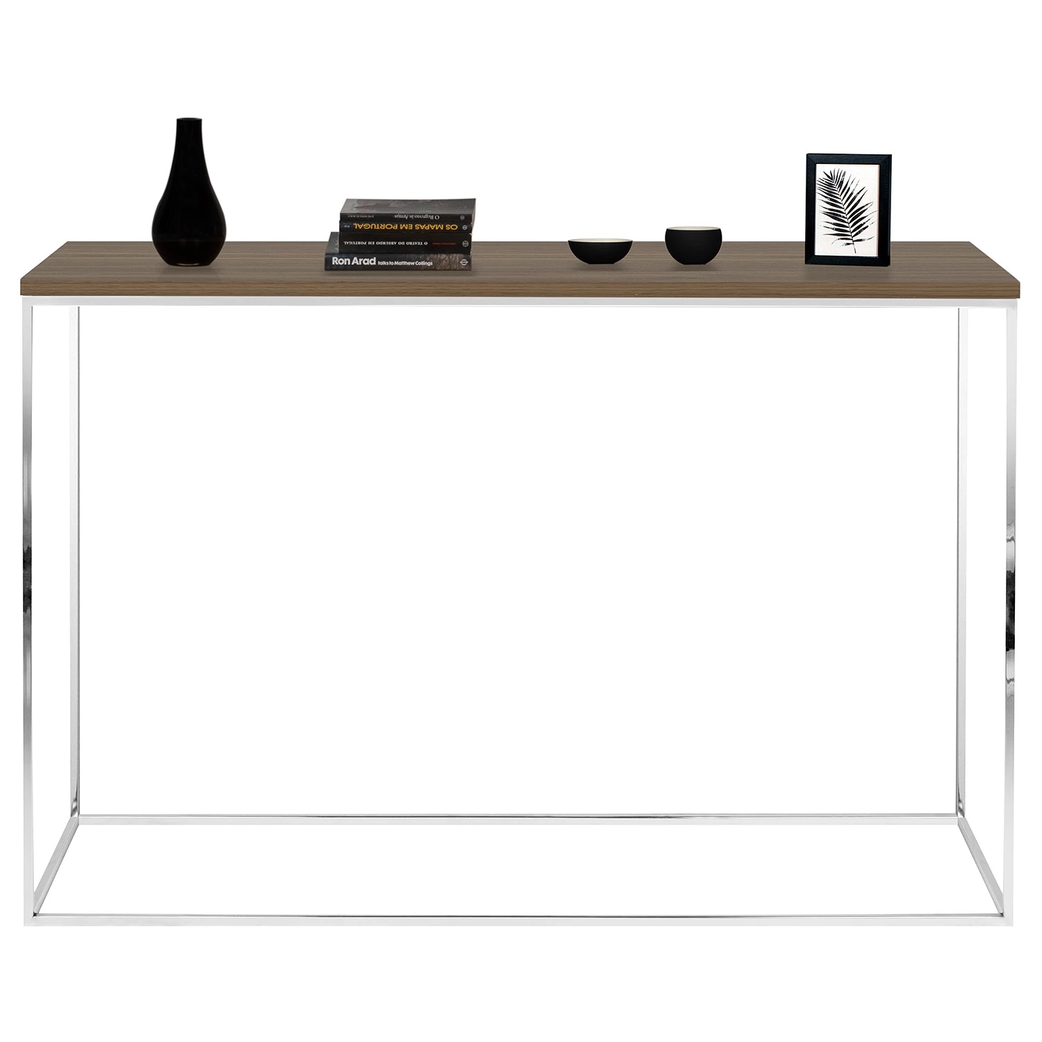 Temahome Console Gleam - Noyer / Argenté 6 Temahome Console Gleam - Noyer / Argenté – Image 4
