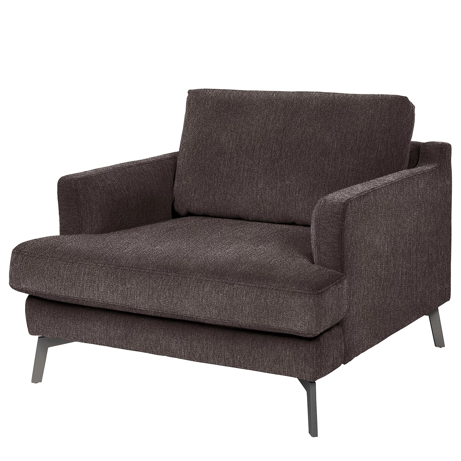 Studio Copenhagen Fauteuil Vieux Bourg - Tissu - Tissu Nona: Gris foncé 3 Studio Copenhagen Fauteuil Vieux Bourg - Tissu - Tissu Nona: Gris foncé