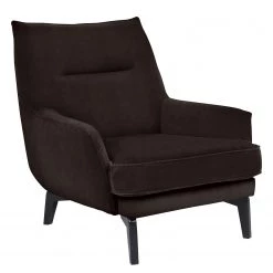 Studio Copenhagen Fauteuil Vieux Vichy - Cuir Lecia: Marron foncé -Meubles de salon Soldes 1000256621 210722 16140300671 DETAILS P000000001000256621