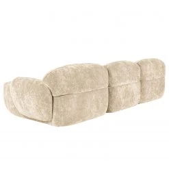 Studio Copenhagen Canapé d’angle Vieux Colpo - Microfibre Alana: Créme - Largeur : 344 cm - Méridienne courte à droite (vue de face) -Meubles de salon Soldes 1000256641 210722 16141300893 DETAILS P000000001000256641