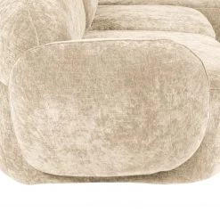 Studio Copenhagen Canapé d’angle Vieux Colpo - Microfibre Alana: Créme - Largeur : 344 cm - Méridienne courte à droite (vue de face) -Meubles de salon Soldes 1000256641 210722 16141300898 DETAILS P000000001000256641