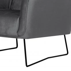Bizzarto Fauteuil Caleta - Tissu - Velours Onoli: Anthracite 24 Bizzarto Fauteuil Caleta - Tissu - Velours Onoli: Anthracite -Meubles de salon Soldes 1000256766 210427 09293800348 DETAILS P000000001000256766