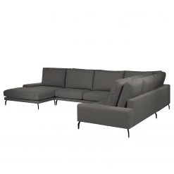 Bizzarto Canapé panoramique Penda - Tissu - Tissu Sogol: Gris foncé - Méridienne courte à gauche (vue de face) 21 Bizzarto Canapé panoramique Penda - Tissu - Tissu Sogol: Gris foncé - Méridienne courte à gauche (vue de face) -Meubles de salon Soldes 1000256780 210427 09294300478 DETAILS P000000001000256780