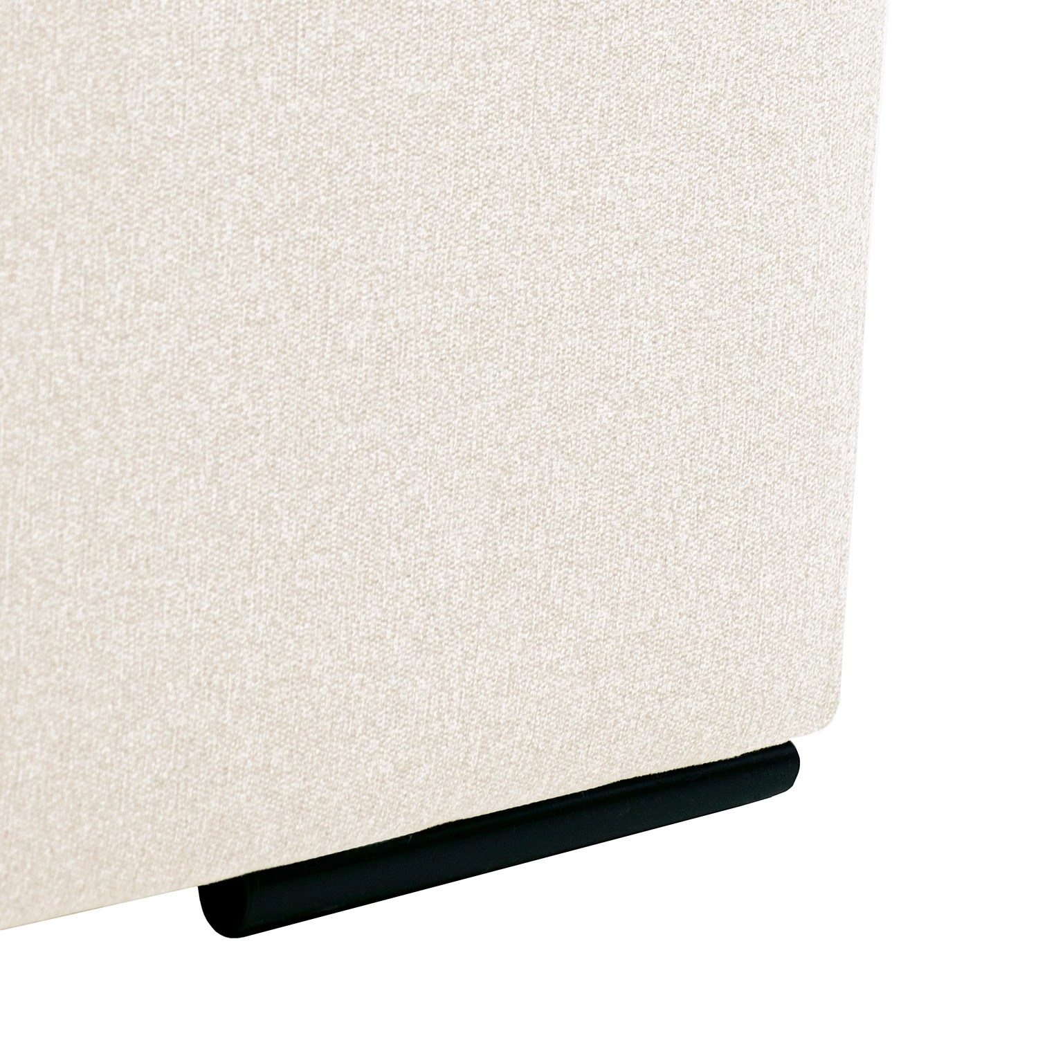 Bizzarto Canapé d’angle Gurabo II - Tissu - Tissu Sogol: Créme - Méridienne courte montable des deux côtés 10 Bizzarto Canapé d’angle Gurabo II - Tissu - Tissu Sogol: Créme - Méridienne courte montable des deux côtés – Image 8