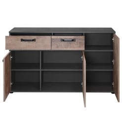 Trendteam Buffet Stripe - Imitation bois recyclé / Gris -Meubles de salon Soldes 1000256951 210409 12310700019 DETAILS P000000001000256951