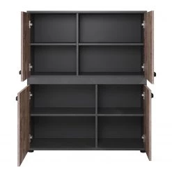 Trendteam Meuble d’entrée Stripe II - Imitation bois recyclé / Gris 10 Trendteam Meuble d’entrée Stripe II - Imitation bois recyclé / Gris -Meubles de salon Soldes 1000256963 210409 12324600046 DETAILS P000000001000256963