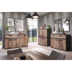 Trendteam Meuble d’entrée Stripe II - Imitation bois recyclé / Gris 11 Trendteam Meuble d’entrée Stripe II - Imitation bois recyclé / Gris -Meubles de salon Soldes 1000256963 210831 16215000033 MOOD DETAILS P000000001000256963 mood