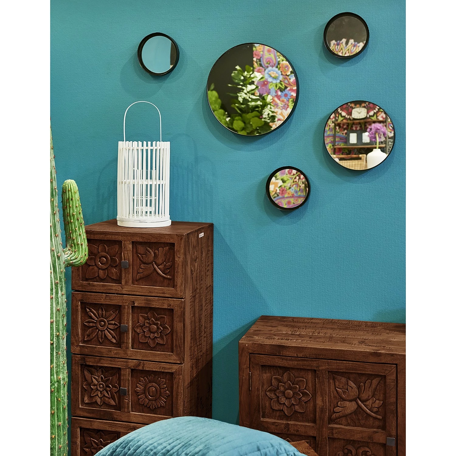 Wolf-Möbel Commode Carving - Acacia massif 10 Wolf-Möbel Commode Carving - Acacia massif – Image 8