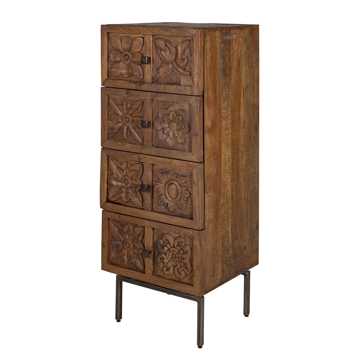 Wolf-Möbel Commode Carving - Acacia massif 3 Wolf-Möbel Commode Carving - Acacia massif