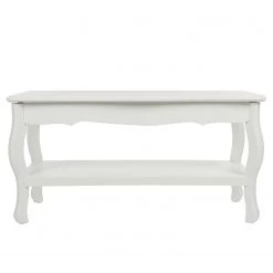Ridgevalley Table basse Larchamp - Sapin massif - Blanc -Meubles de salon Soldes 1000257189 210413 14345300022 DETAILS P000000001000257189