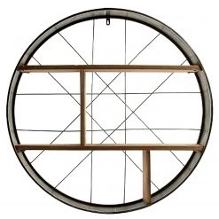 Ridgevalley Étagère murale Coch - Bois manufacturé / Eucalyptus massif - Imitation chêne / Cuivre 15 Ridgevalley Étagère murale Coch - Bois manufacturé / Eucalyptus massif - Imitation chêne / Cuivre -Meubles de salon Soldes 1000257206 210413 14395500107 DETAILS P000000001000257206