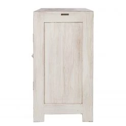 Wolf-Möbel Buffet Maison I - Acacia massif - Acacia couleur pierre / Blanc cassé -Meubles de salon Soldes 1000257219 220406 048 DETAILS P000000001000257219