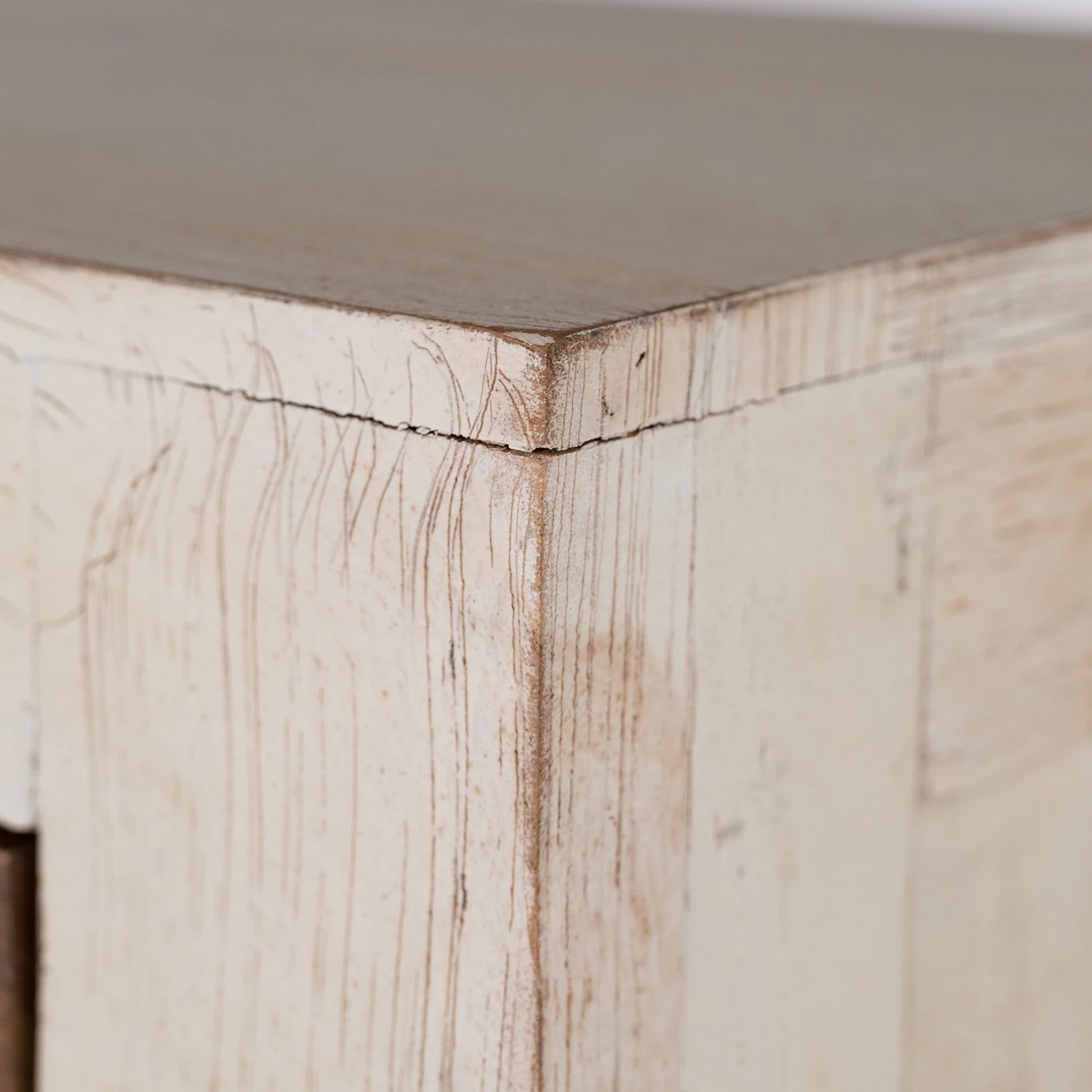 Wolf-Möbel Buffet Maison II - Acacia massif - Acacia couleur pierre / Blanc cassé 8 Wolf-Möbel Buffet Maison II - Acacia massif - Acacia couleur pierre / Blanc cassé – Image 6