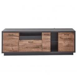 Red Living Meuble TV Batey - Imitation chêne de Havel / Graphite -Meubles de salon Soldes 1000257539 210429 08061700008 DETAILS P000000001000257539