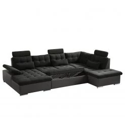 Fredriks Canapé panoramique Puntiro - Imitation cuir / Tissu structuré - Cuir synthétique Lilo / Tissu structuré Satur: Gris foncé / Anthracite 46 Fredriks Canapé panoramique Puntiro - Imitation cuir / Tissu structuré - Cuir synthétique Lilo / Tissu structuré Satur: Gris foncé / Anthracite -Meubles de salon Soldes 1000257984 210614 18413201542 DETAILS P000000001000257984