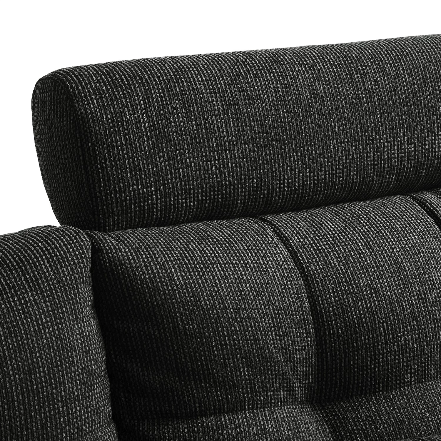 Fredriks Canapé panoramique Puntiro - Imitation cuir / Tissu structuré - Cuir synthétique Lilo / Tissu structuré Satur: Gris foncé / Anthracite 25 Fredriks Canapé panoramique Puntiro - Imitation cuir / Tissu structuré - Cuir synthétique Lilo / Tissu structuré Satur: Gris foncé / Anthracite – Image 23