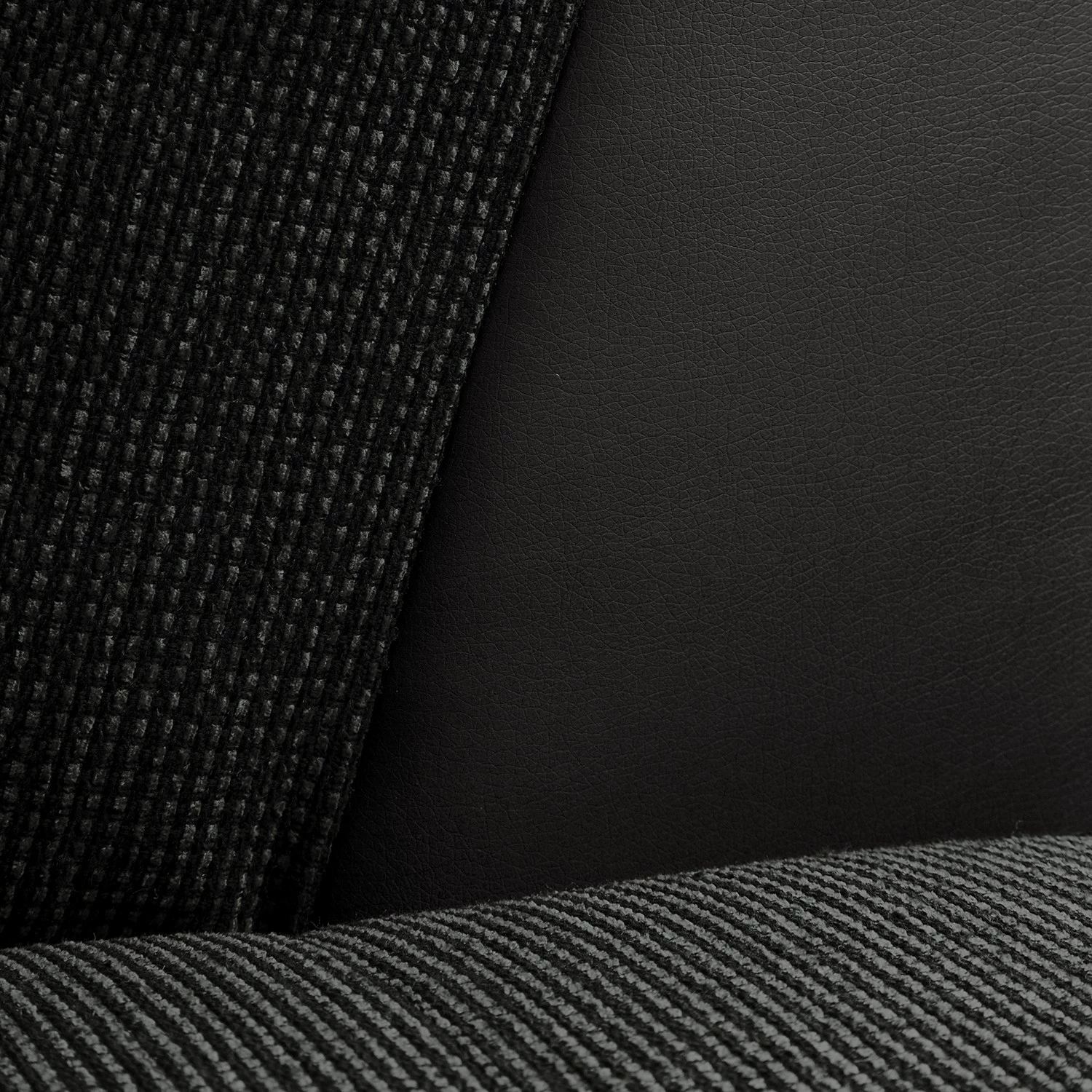 Fredriks Canapé panoramique Puntiro - Imitation cuir / Tissu structuré - Cuir synthétique Lilo / Tissu structuré Satur: Gris foncé / Anthracite 30 Fredriks Canapé panoramique Puntiro - Imitation cuir / Tissu structuré - Cuir synthétique Lilo / Tissu structuré Satur: Gris foncé / Anthracite – Image 28