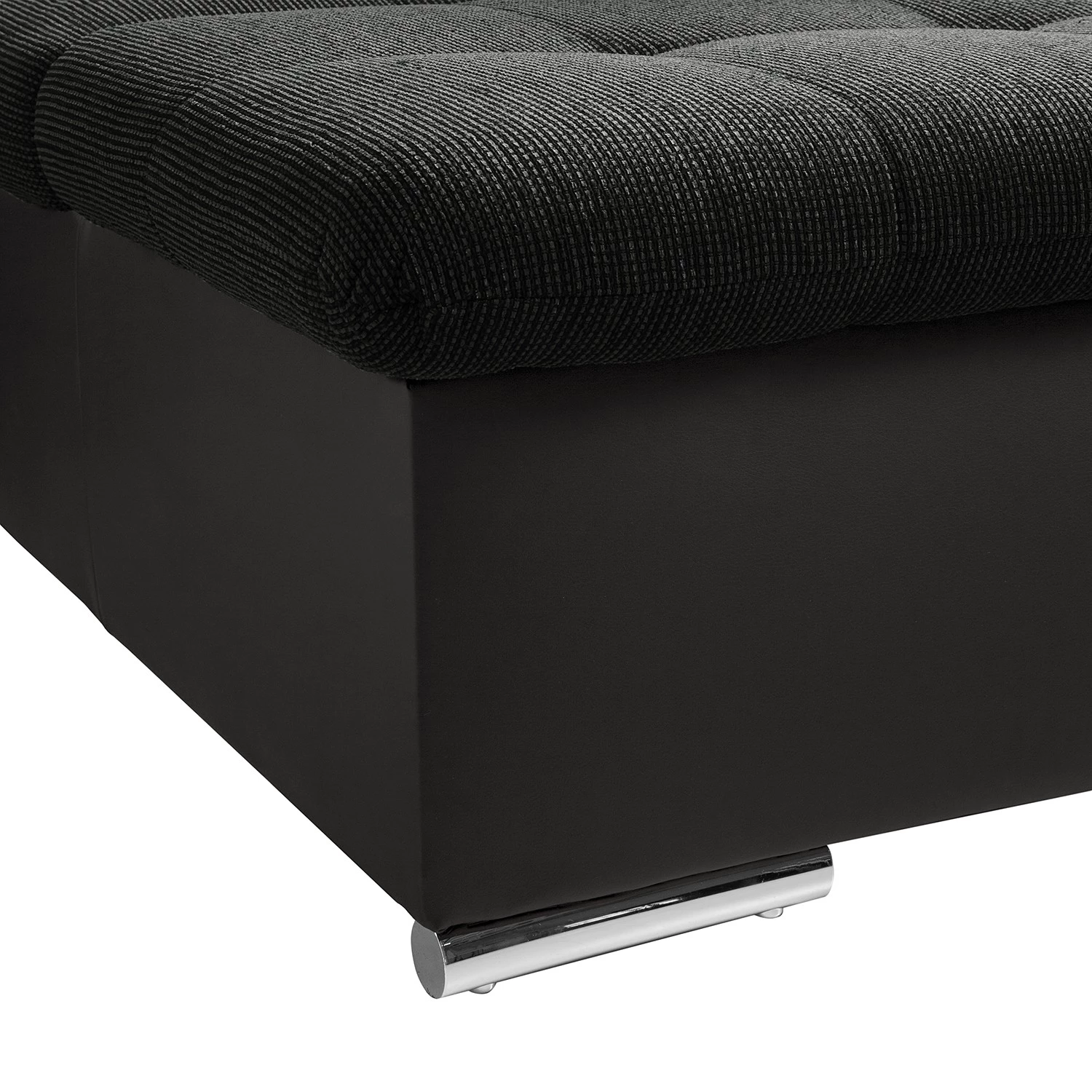 Fredriks Canapé panoramique Puntiro - Imitation cuir / Tissu structuré - Cuir synthétique Lilo / Tissu structuré Satur: Gris foncé / Anthracite 33 Fredriks Canapé panoramique Puntiro - Imitation cuir / Tissu structuré - Cuir synthétique Lilo / Tissu structuré Satur: Gris foncé / Anthracite – Image 31