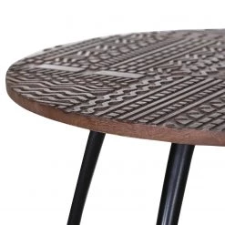 Naturoo Tables basses Baraco (lot de 2) - Acacia massif / Métal - Acacia marron / Noir 8 Naturoo Tables basses Baraco (lot de 2) - Acacia massif / Métal - Acacia marron / Noir -Meubles de salon Soldes 1000259763 210421 08205400022 DETAILS P000000001000259763