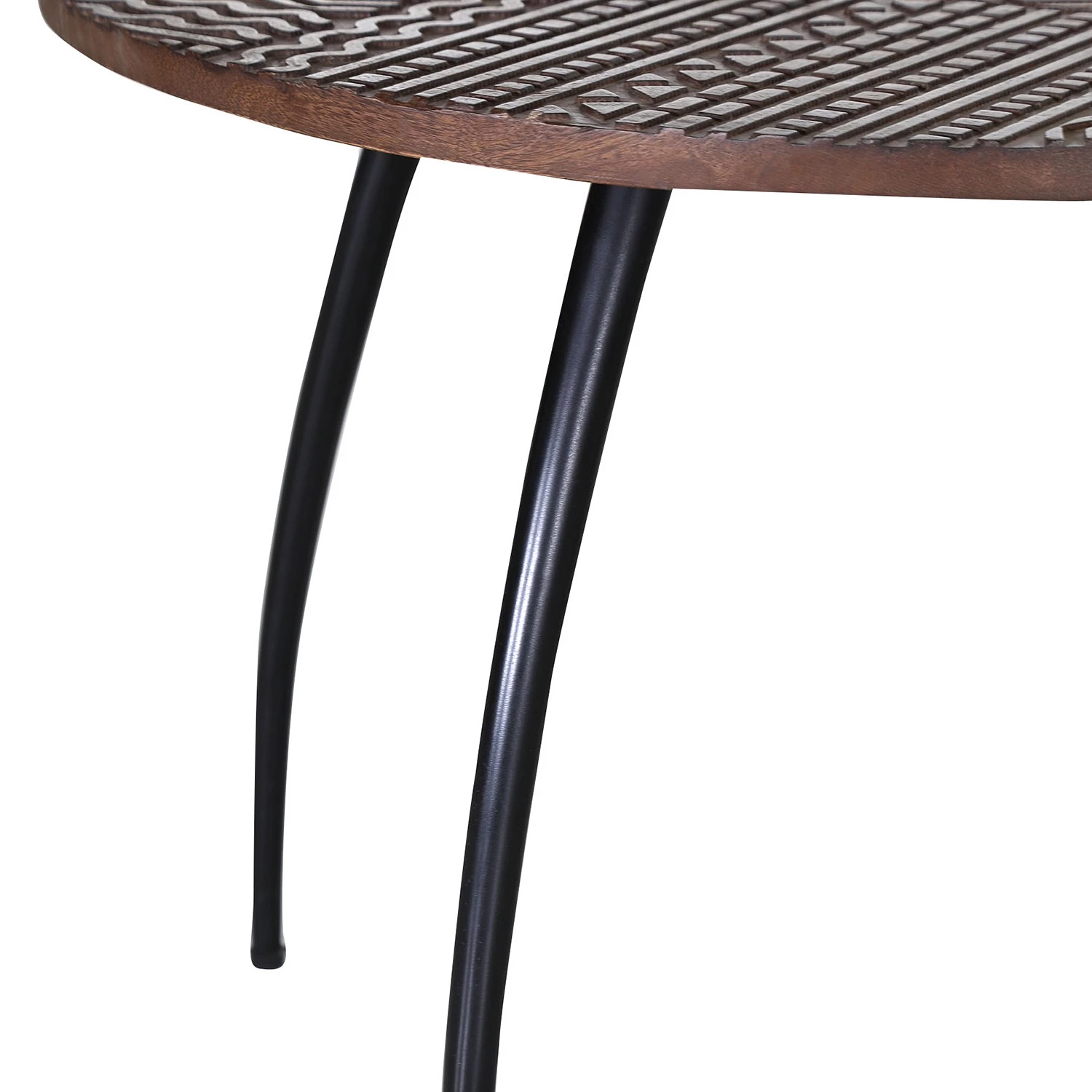 Naturoo Tables basses Baraco (lot de 2) - Acacia massif / Métal - Acacia marron / Noir 6 Naturoo Tables basses Baraco (lot de 2) - Acacia massif / Métal - Acacia marron / Noir – Image 4
