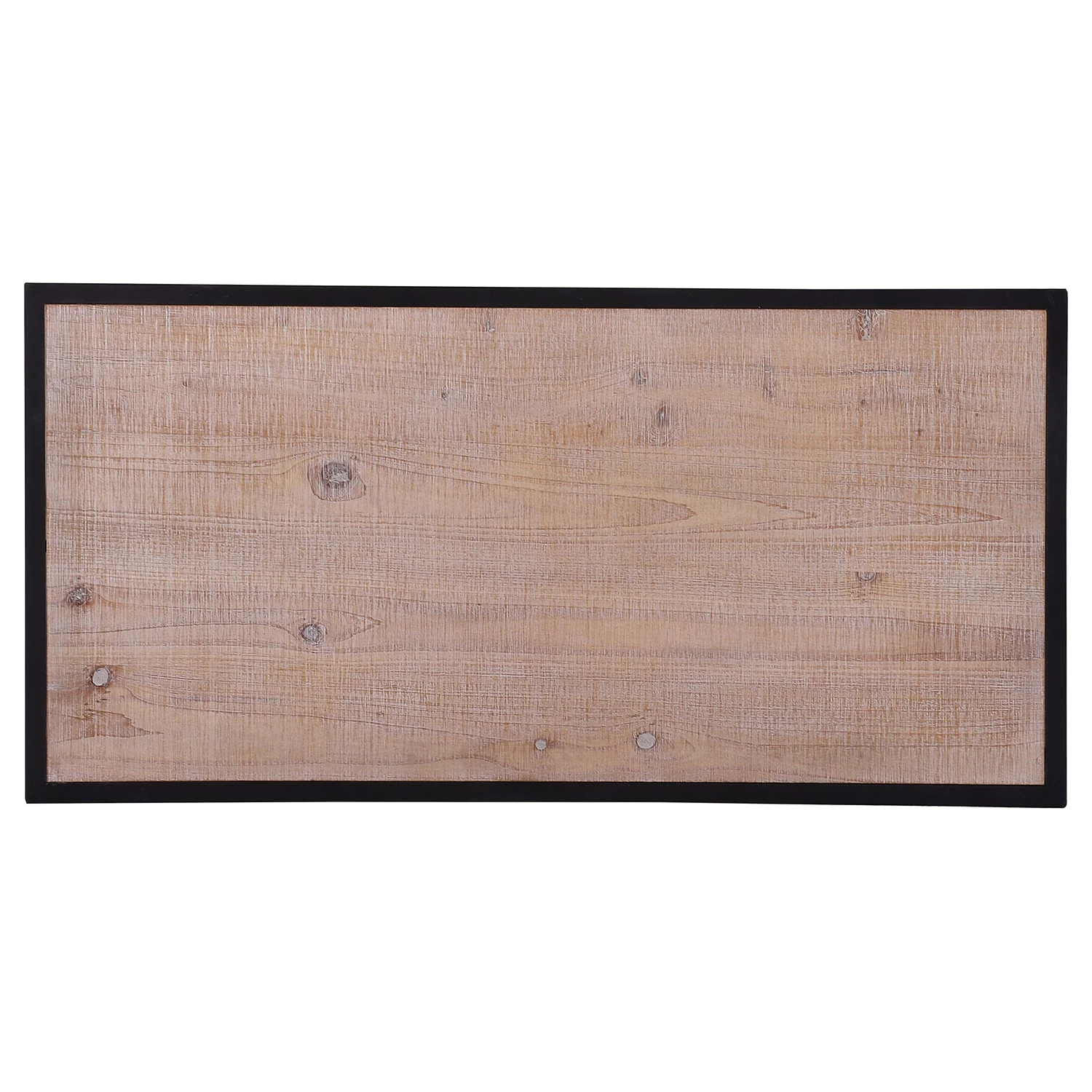 Red Living Table basse Cap Cana - Placage en bois véritable / Métal - Araucaria de Chine / Noir 9 Red Living Table basse Cap Cana - Placage en bois véritable / Métal - Araucaria de Chine / Noir – Image 7